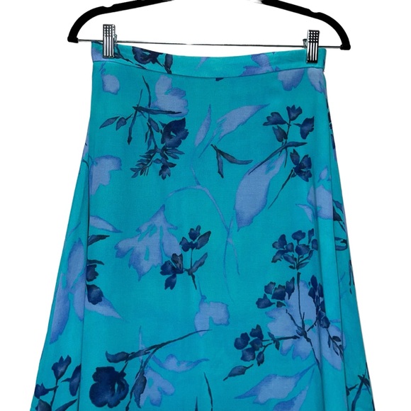 Vintage 90s Floral Fairycore Maxi Skirt - Picture 5 of 10